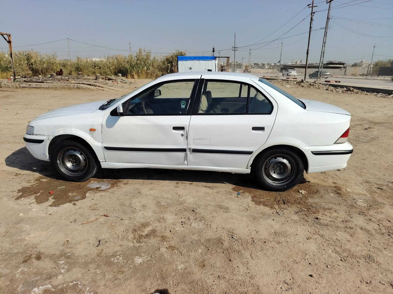 السلام عليكم سمند للبيع موديل ٢٠١١ سياره جاهزه كير ومكينه بل جيس حداديه  تبريد تخم تاير جديد  السعر ٤٠  مكان شطره ***********
