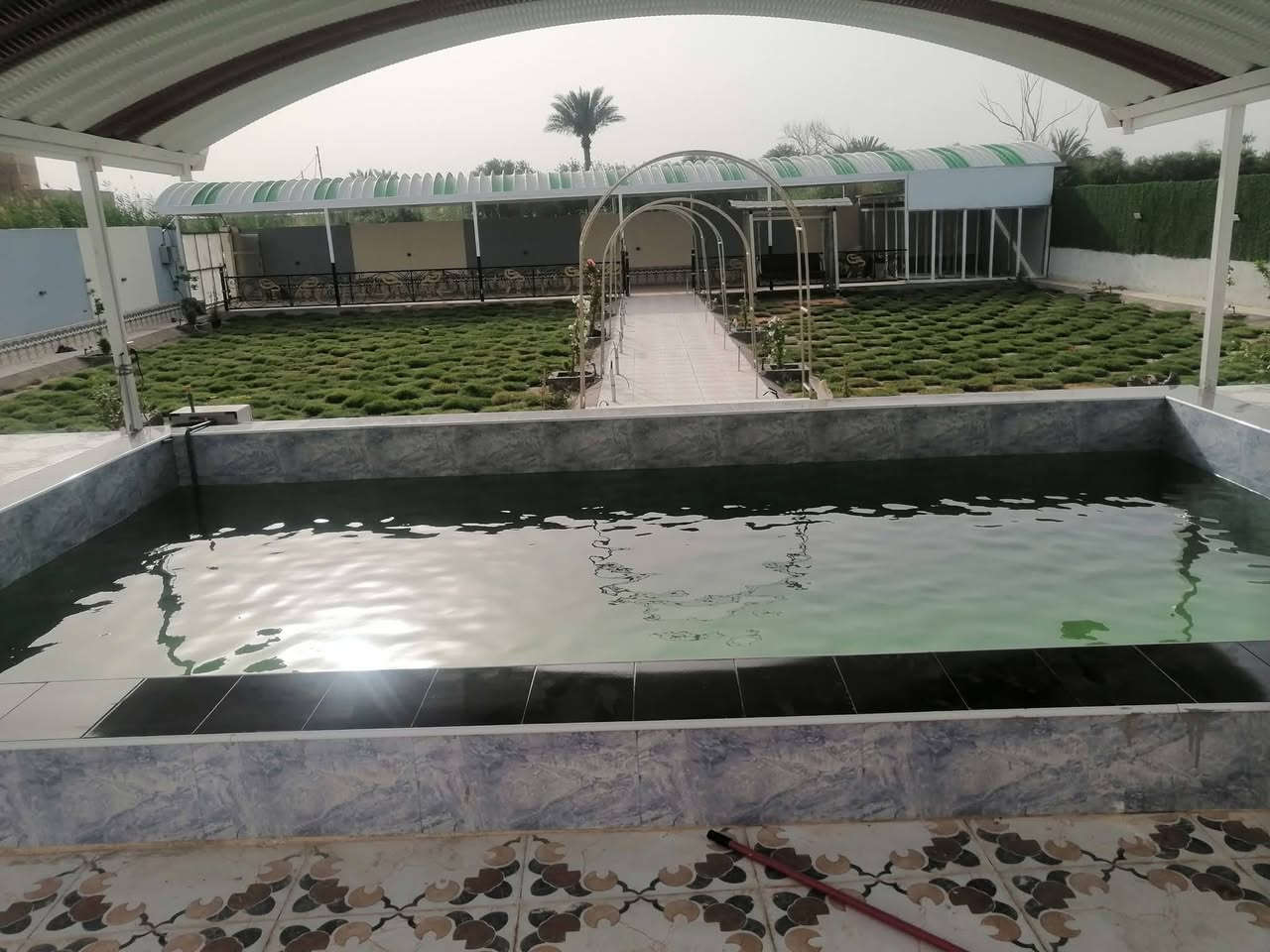 900 متر زراعي على طريق السنيه مع بيت كمل موثث طريق السنيه العام للستفسار ***********
