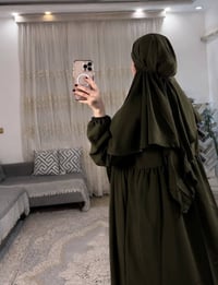 زي شرعي • قماش سندريلا • فري سايز ٦٠-٩٠