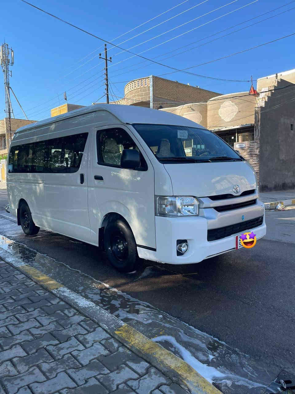 سلام عليكم تويوتا هايس 2025 بانزين كفاله من الزلغ دوشمه عامه جاهزه للخير رقم اربيل تحويل مباشر *********** مكاني بغداد
