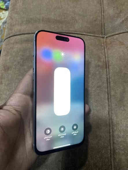 السلام عليكم متاح آيفون 15 برو ماكس ذاكرة 256 بطارية 87نموذج M شرق اوسط جهاز فقط مبدل شاشه اصلي وكاله 120 فريم بوبجي السعر ب675 وبي مجال مكاني ديالى بعقوبة ***********
