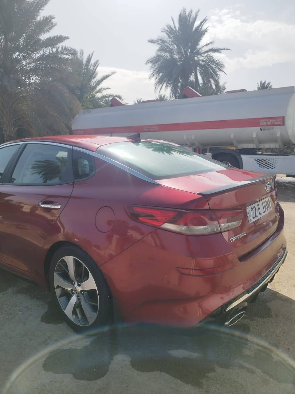 سلام عليكم اوبتيما مودل2019 رقم اربيل جديد هسه جديده تريد تحول او وكاله حادثه فقط بنيد مكفوله باقي مكانه حله سنويه جديده فول عده فتحه Ss ماشيه 85 سعره 138  تخم تاير سياره جاهزه كشن جلد تبريد منفصل اشره بل مري حساس أمامي وخلفي رادا تحم مسار شاشه جبيره ***********
