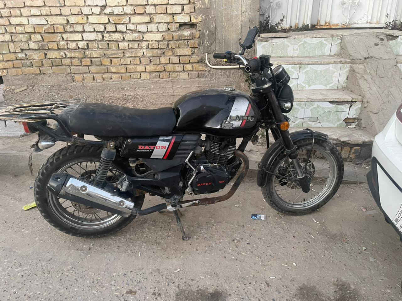 دايون لاتي 22
مكفوله من كلشي دراجه خير من لله
مكانها ناصريه مركز
سعرها مليون و200 وبيها مجال.
اوراق اصولي.
***********
