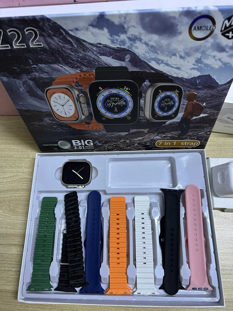 عرض خاص من اربع قطع
1 ساعه 7 سير 
2ايربود برو 
3 باور بنك ماك سيف
4 راس شاحن تايبسي35 واط
كل هذا ب25 الف مع توصيل


**إذا كنت صاحب هذا الإعلان وتريد حذفه لأي سبب، رجاءا أرسل رسالة إلى الدعم الفني**