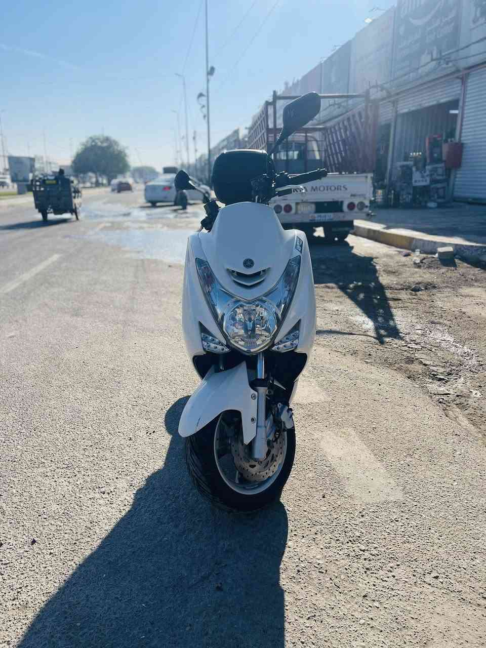 للبيع ماجسته (s) وارد يابان قبق نفخ واستاند كهربائي 

الدراجة رمبة وكفالة عامة شرط رمبة صارلهاا اقل الشهر من نازلة من الرمبة 

عداد الممشى 35,000km
عدتها وكتلوكا كامل 

العنوان بغداد الحرية 
***********
السعر مليونين وبيها مجال للشراي
