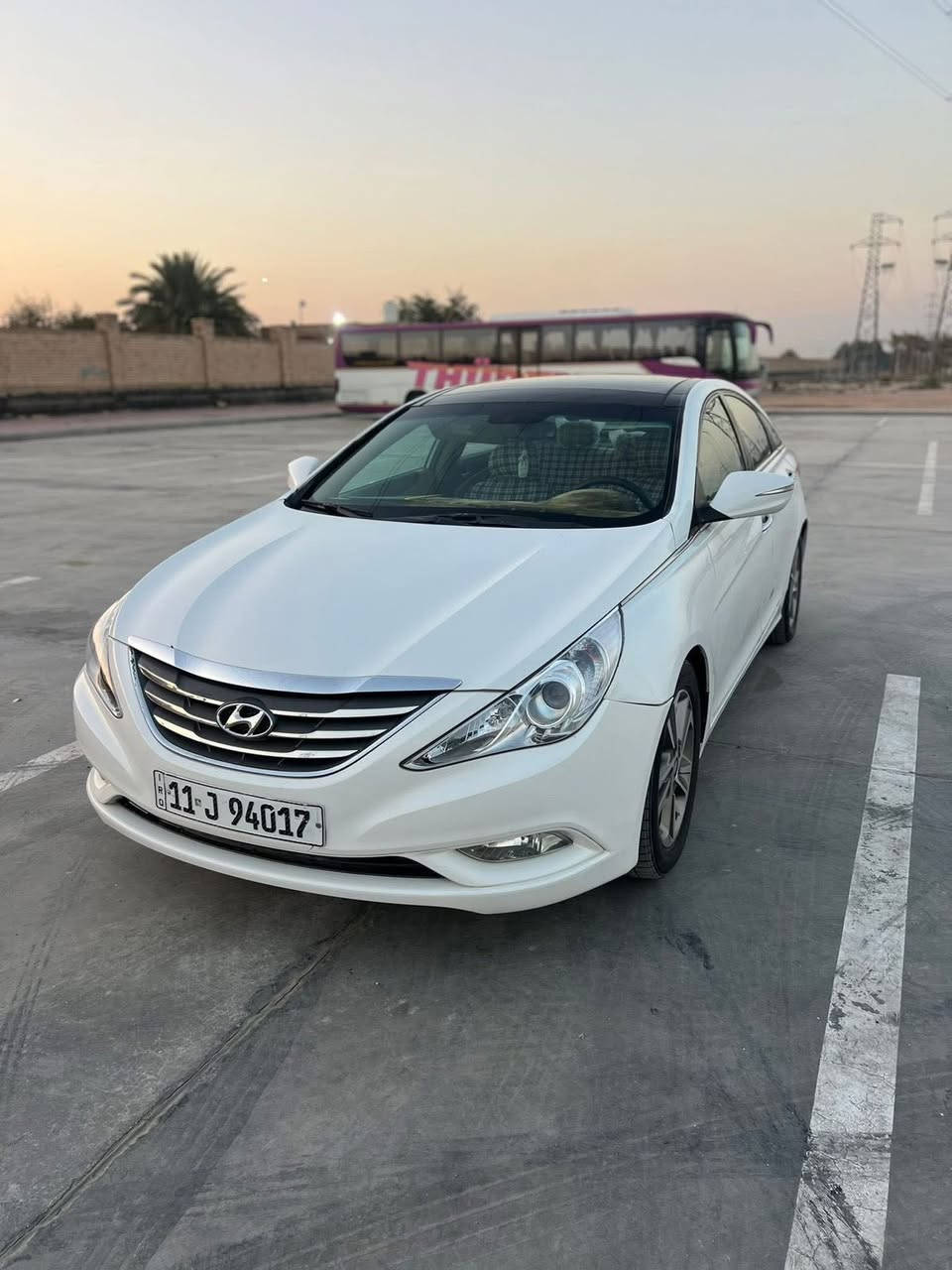 للبيع سوناتا وارد خليجي موديل 2011 فول مواصفات لمتدد رقم بغداد بسمي محرك 2400 ضرر صبغ 3 قطع بدون دواخل مكاني كربلاء  السعر 104 وبيه مجال ***********
