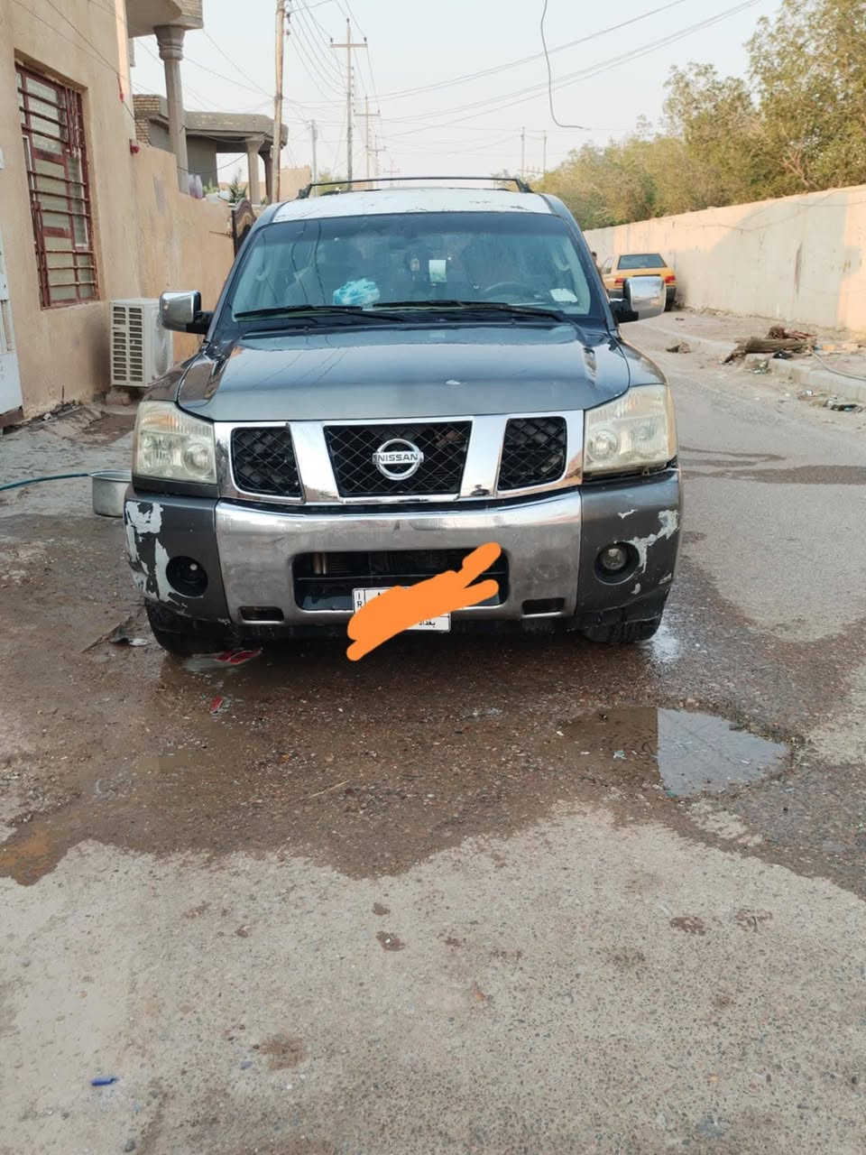 سلام عليكم
نيسان ارماده للبيع  السعر75 وبيه مجال السيارة بأسمنه للاستفسار اتصل على الرقم ***********
/***********
