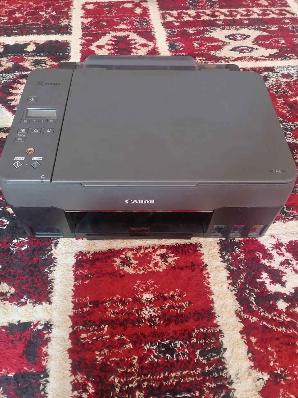 طابعه كانون حقن خارجي سعر 125 و بيه مجال للطيبين *********** واتساب مكاني ناصريه و يوجد توصيل
