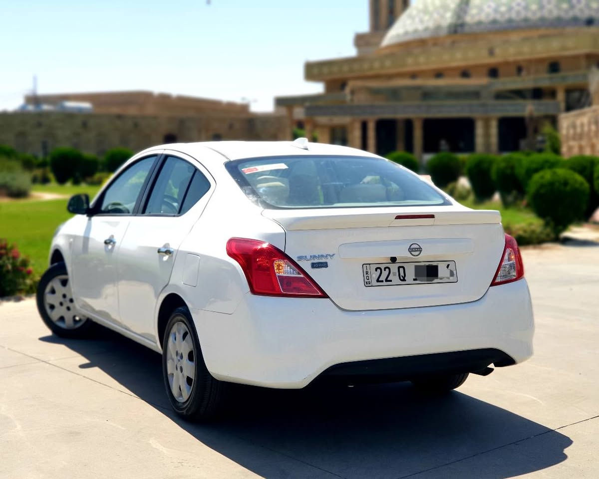 NISSAN SANNY 
ــ مودیل 2024 صفر شرکە ( السور ) اربیل ـ بلیت زرقة
ــ ضمان شركة ثلاث سنوات او ۱۰۰ الف كم ، تشمل صیانة عامة و تبدیل دهن و فلتر مجاني.
ــ زەمانی شەریکەی لەگەڵە ۳ ساڵ یان ۱۰۰هەزار کم ، وە سێرفزی عام و ڕۆن و فلتەر بە خۆڕایی. پلێت شین
ــ فول مواصفات خلیجی ـ هندی 
ــ نظام ABS  ـ قفل مرکزی
ــ کامیرا و شاشە ایپاد 
ــ سکان ڤۆلیوم
ــ بلاجکتور
ــ مرایة كهربائیة ـ ئاوێنە کارەبایی
ــ ماوەی ڕۆیشتن ۲٨کم المسافە المقطوعە
ــ کلین بدون صبغ بدون تعدیل .
ــ السعر 128 ورقە و مجال قلیل
ــ رقم و سنوی جدید لـ۲۰۳۰
ــ کیر + محرک + تبرید + تحویل بشرط 

ــ مکان السیارە اربیل
ــ *********** موجود واتساپ ـ ڤایبر أربيل, العراق
