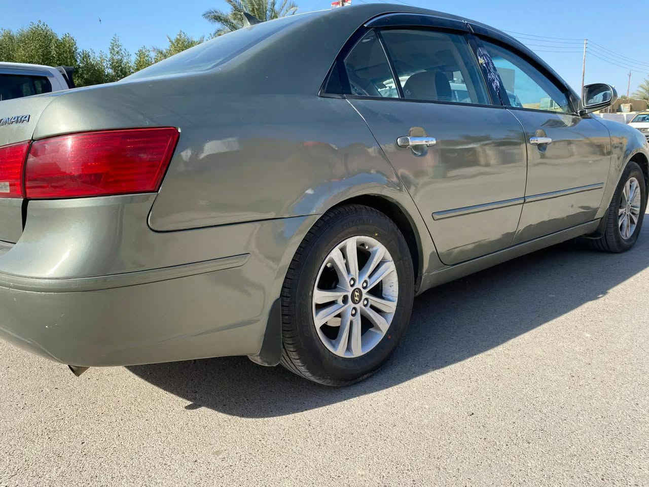 يالله يالله
اخوان قبل كلشي اني مكلف بنشرها
سوناتا 2009 وارد امريكي
ليبل واحد بدون تبديل
حادث السياره قبق الجنطه
صبغ حزام جماليه فقط
محرك 2400 دوش
تخم تاير جديد
صدر امامي خلفي جديد
دوشمه جديده
رقم دولي انبار. سنويه لحد 2030. ++ علمآ مكان السياره الكرخ ابي غريب 
عيني السياره معروضه 105 وبيها مجال. رقم صاحبها *********** بي وتساب
