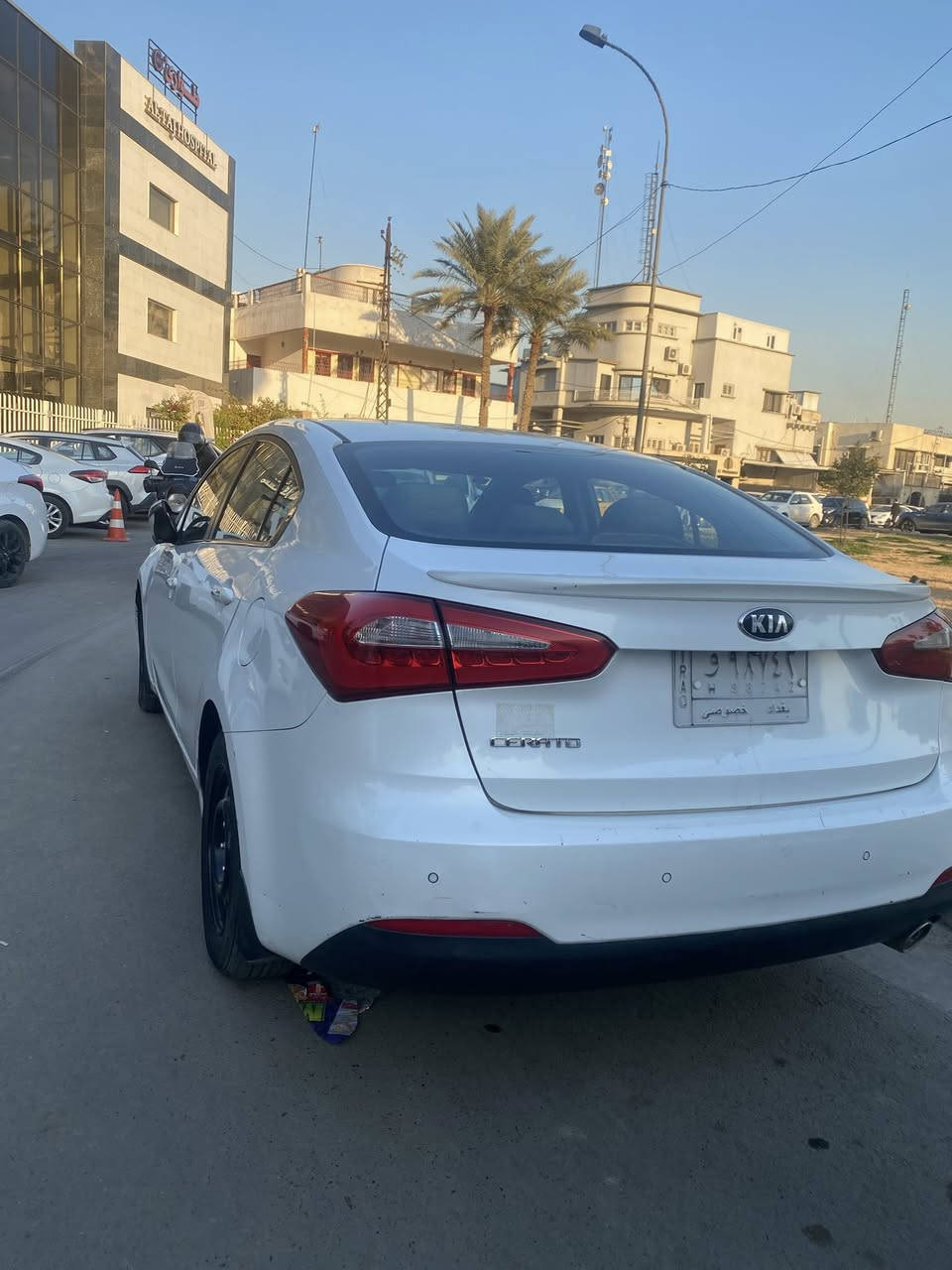 سياره نضيفه    السلام عليكم سيراتو خليجي موديل15 كير مكينه 1600مكفوله
مري شفط 

اشاير مري 

يدات نيكل من الداخل والخارج

اربع دسك 

مانع انزلاق

حساسات أماميه وخلفيه 

شفتات استيرن 

فول تحكم استيرن  

قطعتين تبريد ...وضعيات قياده 

تغليف كشنات جديد

*********** مكاني كرادة او زعفرانية

السعر 115
