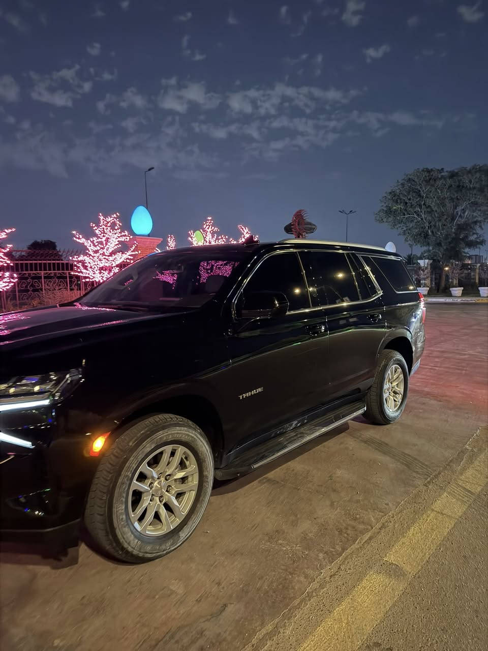 يا الله                                                                                  سلام عليكم 
تاهو 2024LT ضوء القمر 
خليجي مكفولة 
مغلفة ppf 
ماشية 76km
مواصفاتها معروفة lt 
سعر 52$ وبي مجال بسيط
تواصل واتساب *********** 📞
