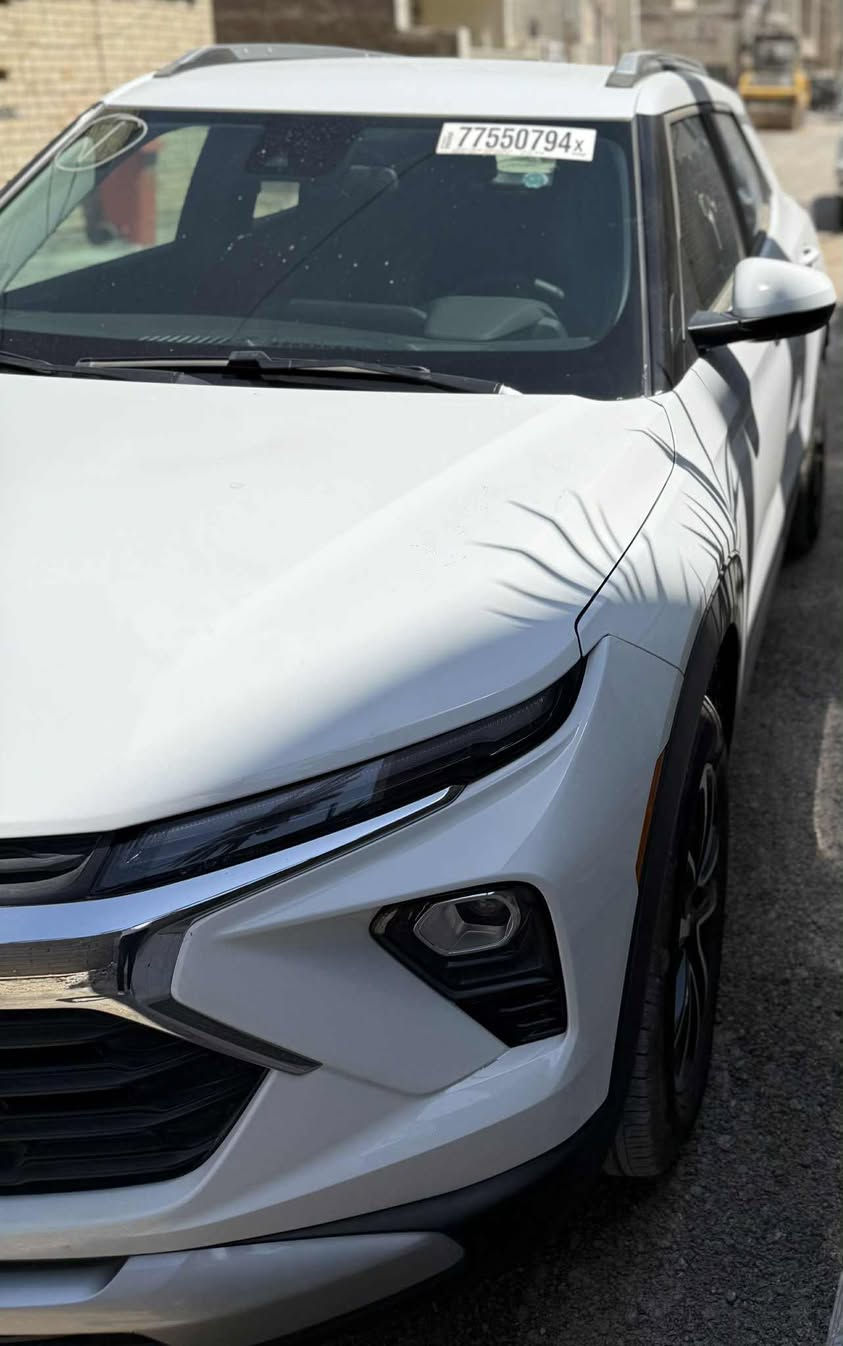 تريل بلايزر  LT 2024
السيارة بسمي شخصياً من سكنة بغداد
رقم فحص مؤقت بغداد
الحادث موضح بالصور
بدون ايرباك
ربع البنيد صبغ
و قبغ الجنطة تبديل نفس اللون بلادي
يعني الجنطة بدون صبغ
البچم كبس لغود شواصي فحص
الراديترات بلادية
السياره  كاملة  بدون رقم تترقم بغداد لون ابيض
حجم المحرك 3سلندر 1300 و500تيربو
ماشيه السياره 4600  ميل
رادار امامي
تحديد مسار
تحكم ستيرن جهتين
شاشه كبيره مع كاميره خلفيه
سستم صوت
وبعد كلش هواي مواصفات بيها
الاتصال ***********
السعر $ 14500.
