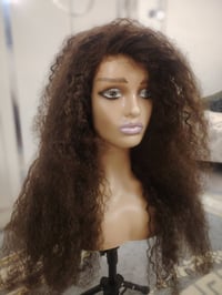 باروكة شعر طبيعي • ٩٠سم • ضمان مدى الحياة