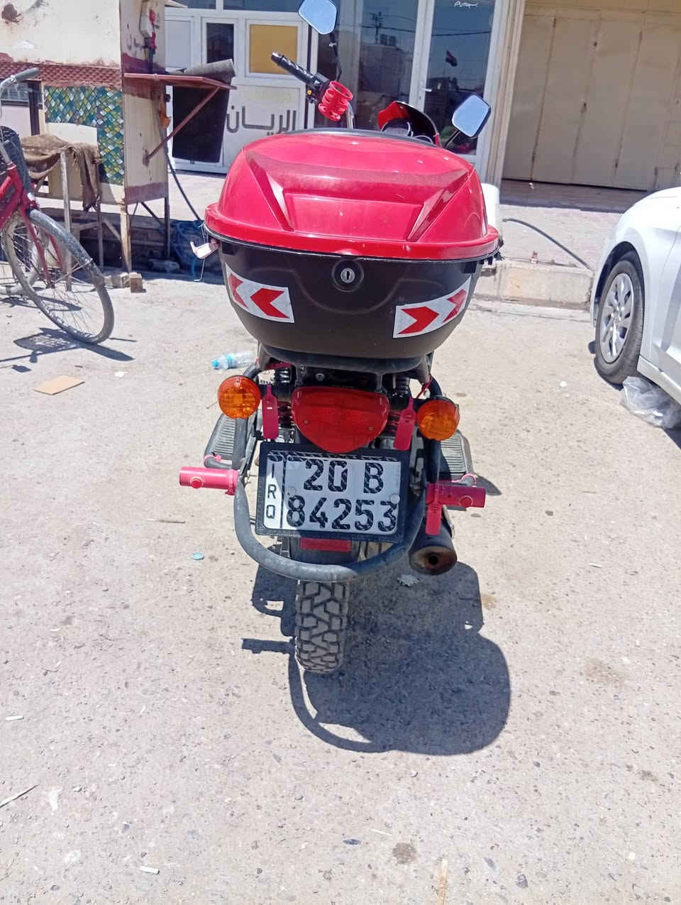 سلام عليكم دراجة دايوان مكفولة من كلشي شغل وطلع موديل23 مرقم شط التحويل السعر2400وبي مجال *********** اتصل
