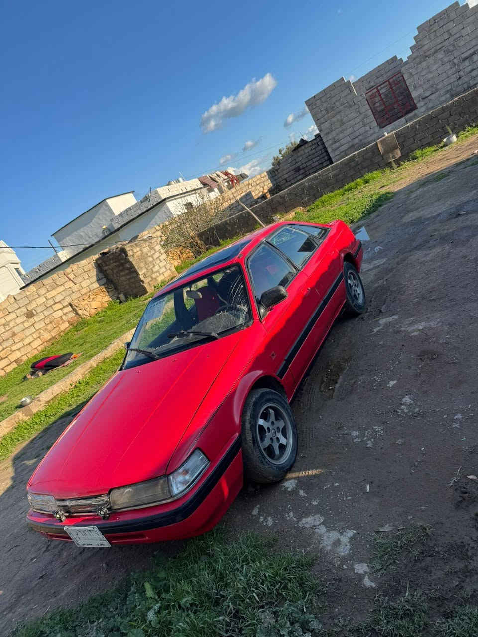 سلام عليكم للبيع مازدا موديل 1991
مصبوقه عام ضرر بجم سنويه ل2028
رقم نينوى 
المحرك المرقوب 8 بخ 
رقم تيلفون ***********
