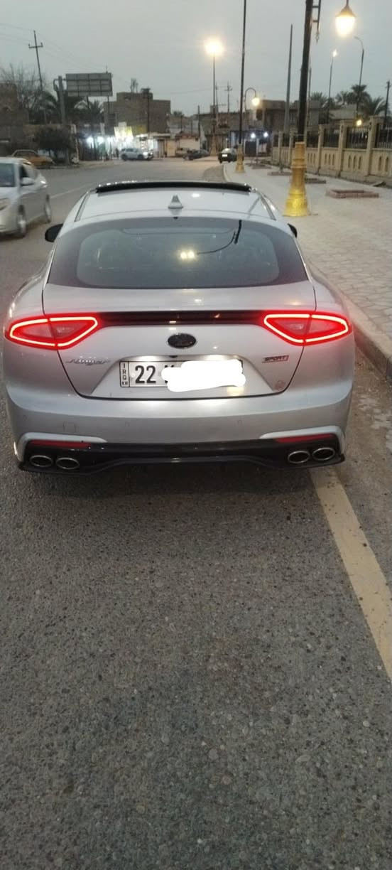 كيا ستينكر موديل 2018
السياره جديده ومل جناي
السياره فول موصفات رقم اربيل 
السياره بيه خشم الجاملغ والبنيد بدون دواخل
سعره 138 الاستفسار عن راقم اني مكلف بالنشر 
***********
