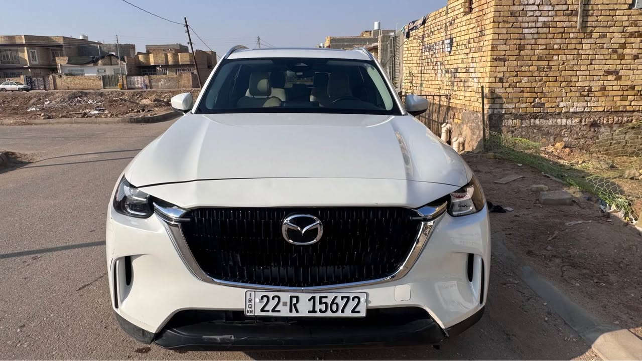 مازدا CX90 موديل 2024 
رقم شمالي اربيل تريد وكالة تريد مداور 
ضررها واضح بالصور 
ماشية 8000 كيلو فقط 
محرك 3300 تيربو 
دفع خلفي 
عزل ورزانة تخبل 
7 راكب كشنات منفصل 
تدفئة تبريد خلفية 
السعر 260 ورقة 
مكاني ميسان العمارة / الحي الجامعي 
*********** عمارة, ميسان
