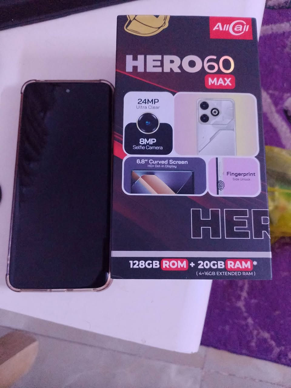 موبايل ايتل هيرو 60ماكس اخو الجديد مستخدم فتره ذاكره 128 العشوائيه 20 مكاني بغداد 
المعالف السعر 120 الشاشه اموليد


**إذا كنت صاحب هذا الإعلان وتريد حذفه لأي سبب، رجاءا أرسل رسالة إلى الدعم الفني**