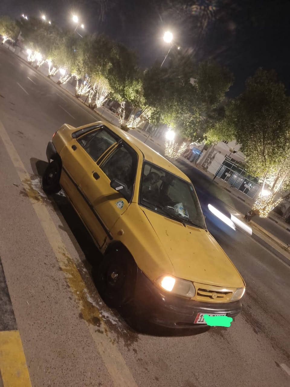 السلام عليكم سايبا للبيع مديل ١٥ رقم انكليز بغداد مكفوله فقط جاملغ جهت السايق شوه مكصوص مصفره هيه وغرامه السيارة بالنجف وراعيه بالنجف استفسار اتصل *********** سعر ٢٤ وبيه مجال
