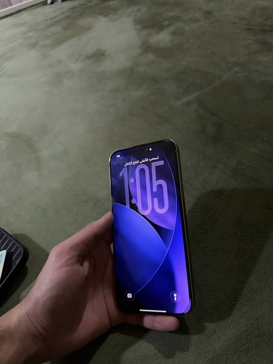 ‼️ 16pro max للبيع
بطاريه 91 
نضافه 100‎%‎ شخط مابي 
ذاكره 256 شرق اوسط 
السعر خاص ! 
***********
