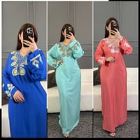 دشداشة نسائي • كشمير مصري • نص درزن