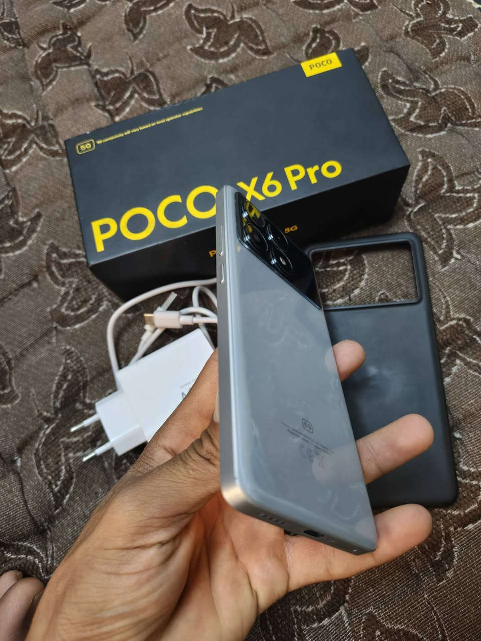 سلام عليكم  مبايل للبيع 350وبيه مجال نضافه 99 بوكو POCO X6 Pro 5G ذاكره 512رام 12+12


**إذا كنت صاحب هذا الإعلان وتريد حذفه لأي سبب، رجاءا أرسل رسالة إلى الدعم الفني**