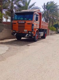 سكانيه للبيع  مكفوله كفاله عامه كير 5/5 محرك 8 143 تبريد بلادي  الاستف...