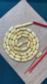 مسبحة كهرب • ٤٧حبة • ٦.٥-١٦مم