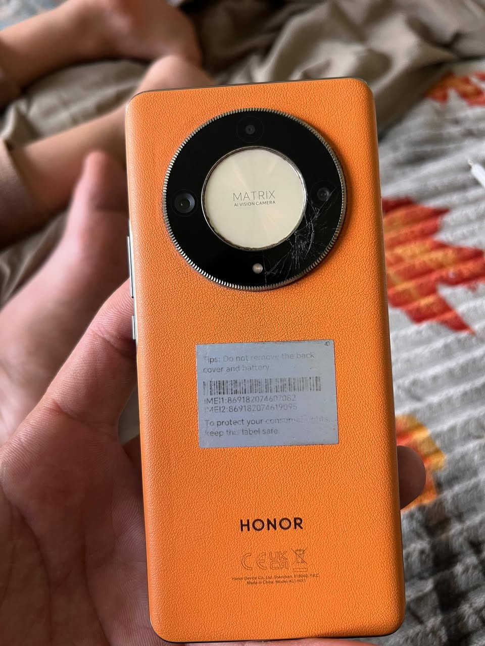 السلام عليكم
هونر x9b للبيع السعر 200 الف قفل

بي كسر بأطار الكاميرا موضح بالصور

الجهاز غني عن التعريف 

العنوان بغداد

***********
