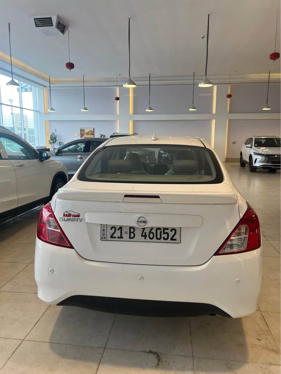 Nissan sunny 2024
ماشي:٥٧ الأف فقط
٤ جامات كهرباء 
تبريد مركزي
شاشه و كاميرا
سعر قفل ١٢٦ ورقه
*********** السليمانية, العراق
