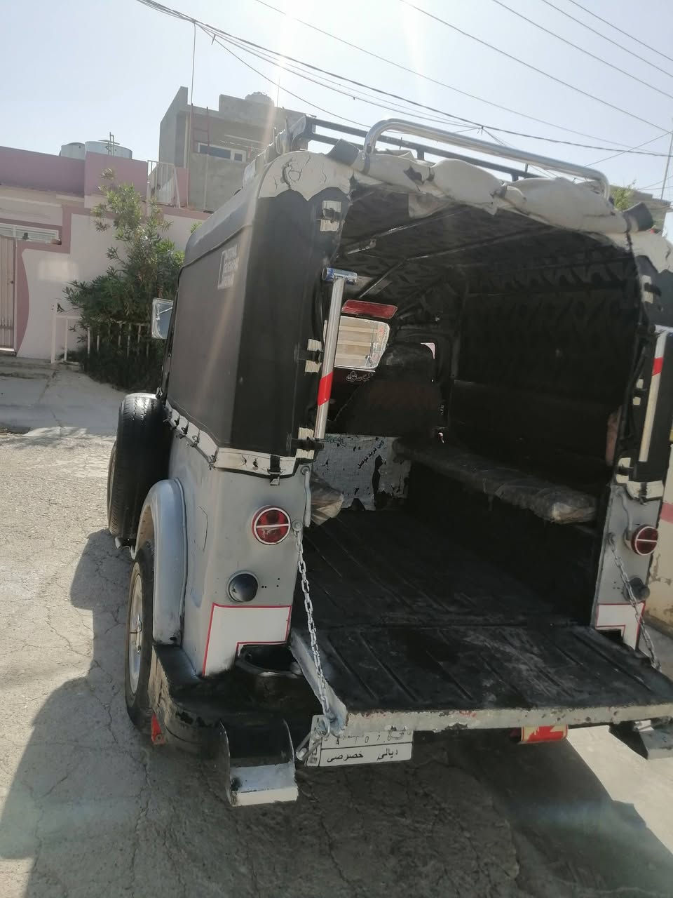 جيب للبيع اومرواس سياره خصوصي كير عادي محرك ونجي دسكات بور سنويه نهايه الشهر ١٢ ٢٧ جلولاء موبيل ***********
