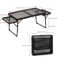 قطعتين • طاولات تخييم • قابلة الطي