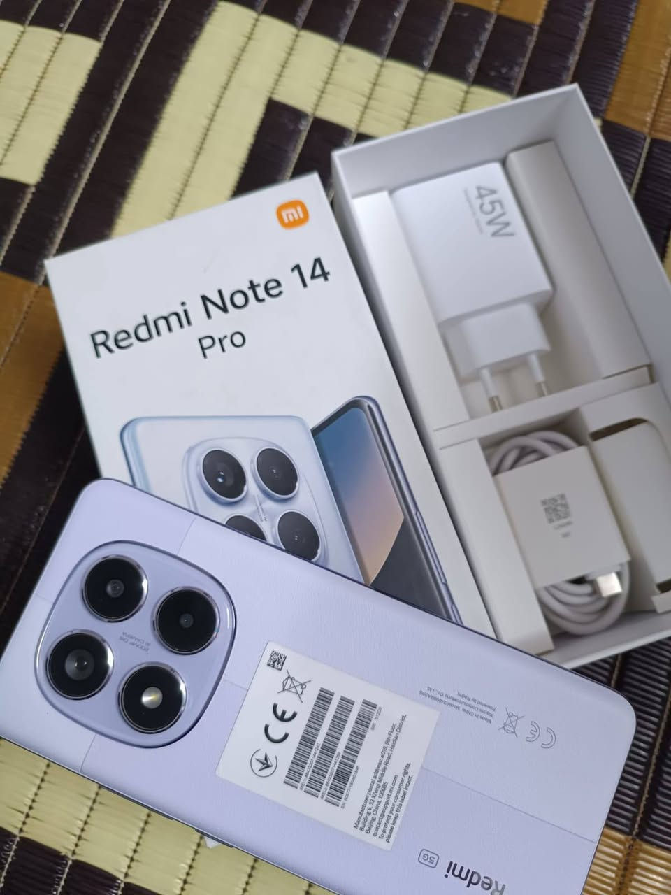 عندي موبايلRedmi Note 14 Pro 5G  نضيف شرط اريد اراوسة موبايل شاومي 13 تي برو أو 14 تي برو موبايل بالكرارتون هوا وقراضه مستعمله شهر ونص هيج بالباطيت


**إذا كنت صاحب هذا الإعلان وتريد حذفه لأي سبب، رجاءا أرسل رسالة إلى الدعم الفني**
