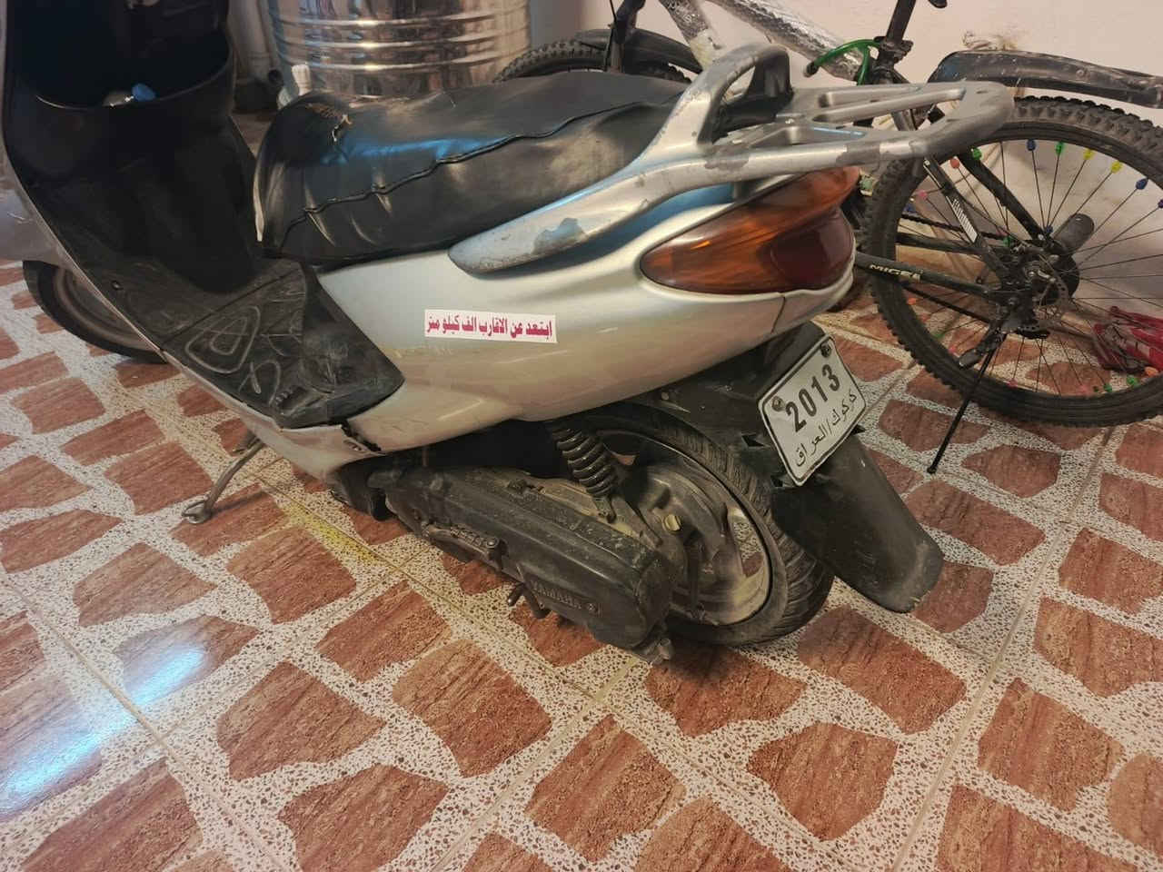 ‏السلام عليكم 
‏دراجه نوع اكسز 
‏سلف كهربائيات كامل شغال كل عيب مابي اضرب سلف واطلع 
‏للبيع او المراوس ب دراجه ايراني او شحن شعندك تعال خاص ونتفق 
‏متوفر واتساب وخط 
‏*********** 
‏الموقع كركوك الفيلق
ماسنجر متوفر

