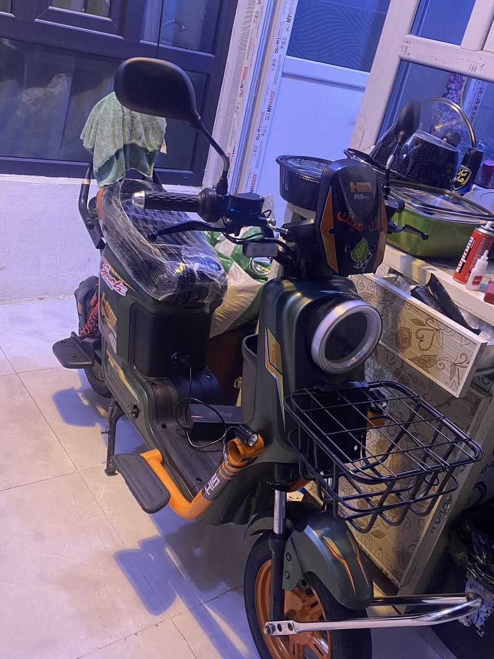 للبيع R9 pro صفر بطاريات 32امبير بريك دهن دبلات جديد كله جديد تايرات بصمه ماطور حيل نضيف سعر 450بي مجال للطيبين ***********
