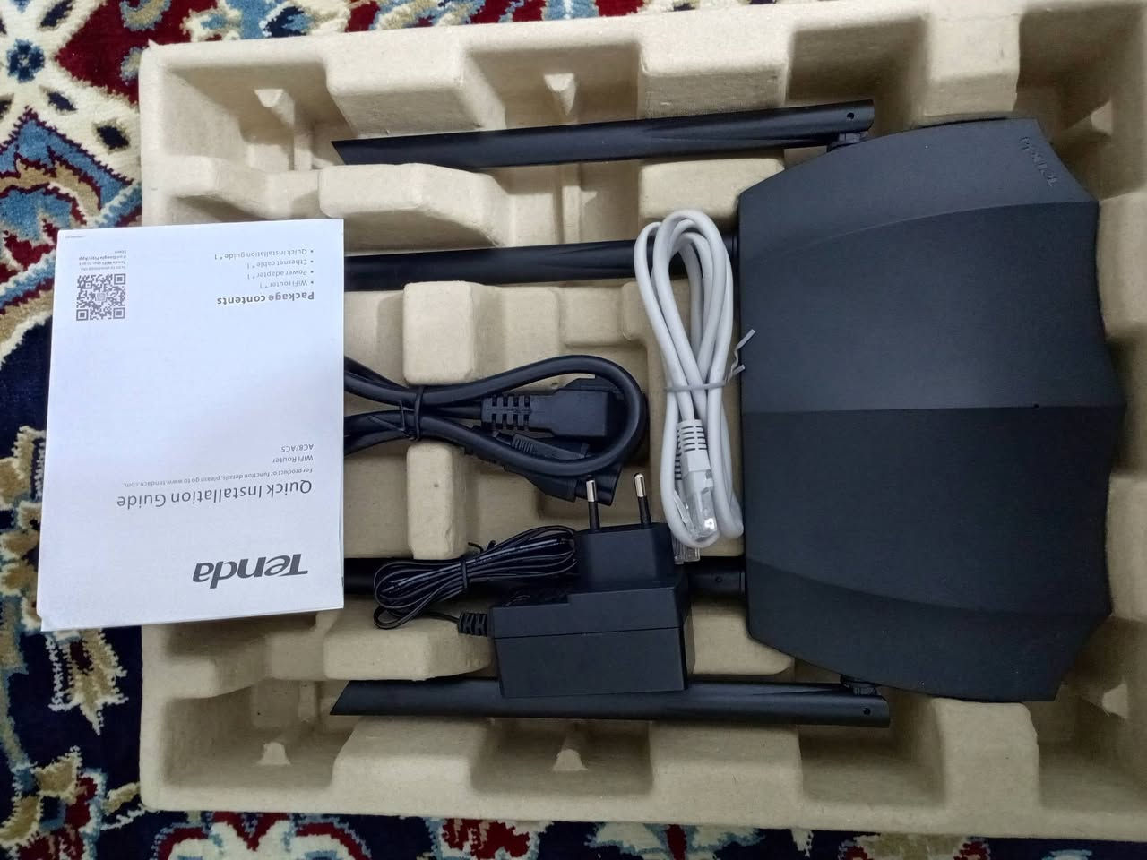 منضومة انترنيت كامله (سعرها 90)
راوتر tenda ac1200 ac8 نضيف حيل استعمال اقل الشهر
نانو نضيف
واير 20متر
مكاني المسيب حي المصطفى 
تواصل رقمي:- *********** اتصال او واتساب
