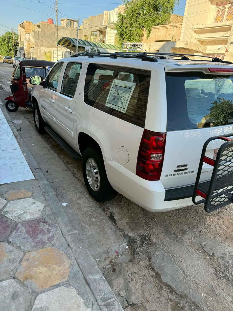 السلام عليكم يوكن 2011 فحل 8 براغي سياره اصل ابيض كفاله عامه حته دعاميات  كفاله مكينه جديده كير جديد حداديه كلشي جاهز ما بيها نقص 
خطها بغداد عماره مصفره هيه وغرامات 
سعر ٢٥٠ وبيها مجال شراي يتصل ‭٠٧٧٤ ٠٧٧ ٣٥٨٥‬
