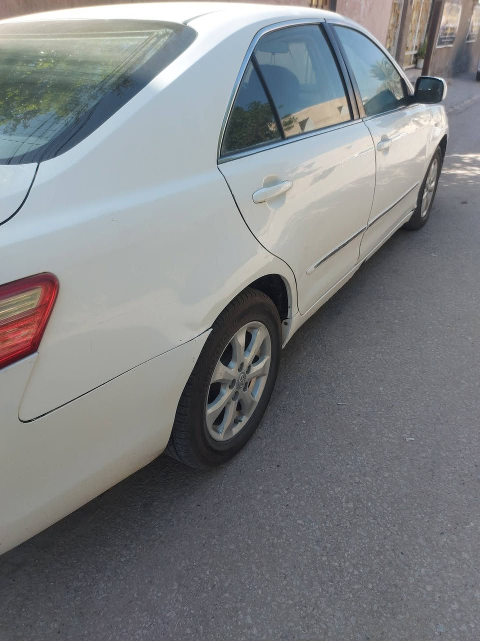 كامري 2008 رقم مميز للبيع او امراوس ابأفيو مكفوله من الضربه والصبغ كير محرك تخم تايرات السعر 95 وبيه مجال ***********/*********** كوفه حي ميسان
