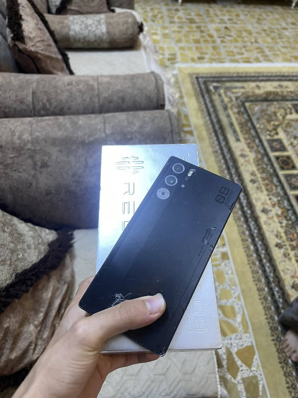 يالله
ريد مجك 9 برو 🖤❤️‍🔥
فقط هذا الفطر شويه الي بالضهر ومامأثر📳
ذاكره 256🛑
عشوائي ٢٤🛑
جهاز ويا باكيته 💯✅
والريد مجك جهاز لايعرف مفول 💯⭕️
جهاز نضيف ‼️✅
سعر ٥٧٠ ألف وبي مجال ⚠️❗️
مكاني فلوجه ♻️
رقم ***********
