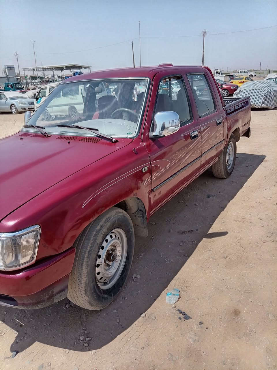 سلام عليكم بيكم دير 2003 محرك كير شرط مكان الموصل رقم ***********
