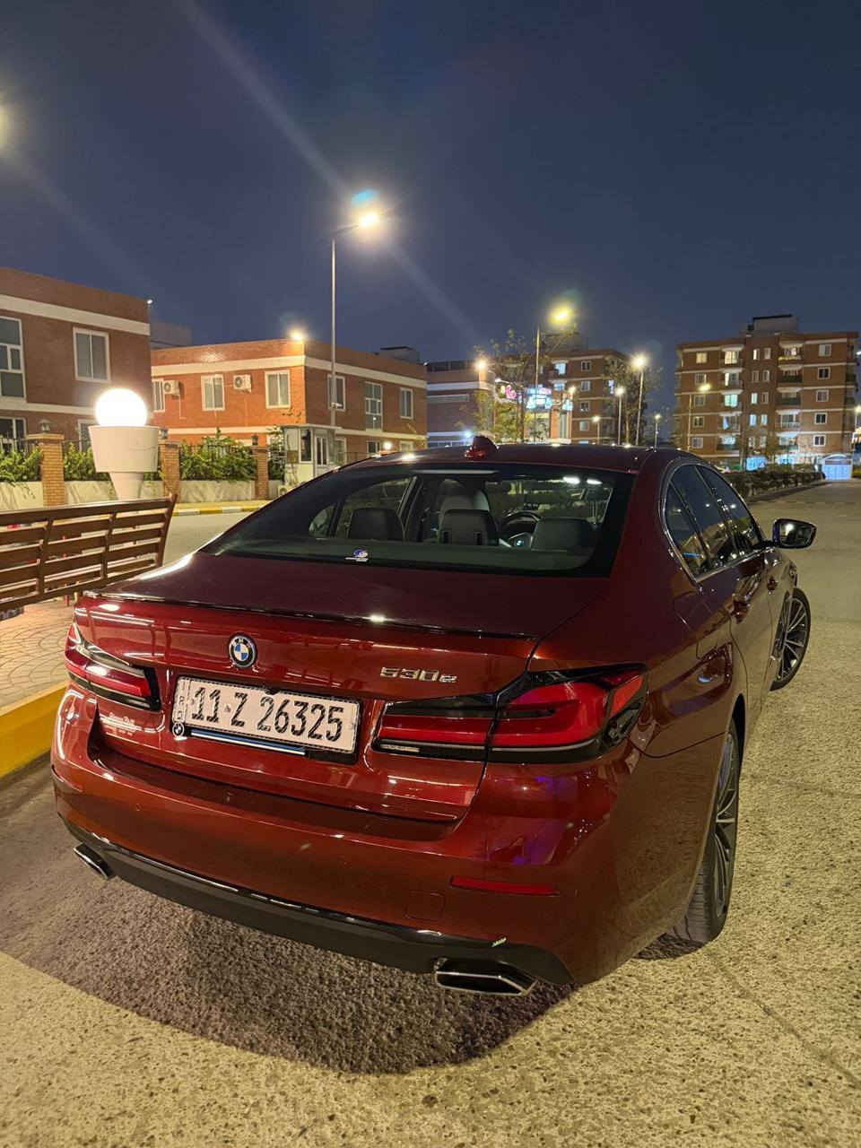 السلام عليكم بي ام حجم 530e
وارد امريكي كلين كفالة عامة مواصفتها معروفة 
السعر 350 وبيها مجال للشراي 
للاستفسار: ***********
