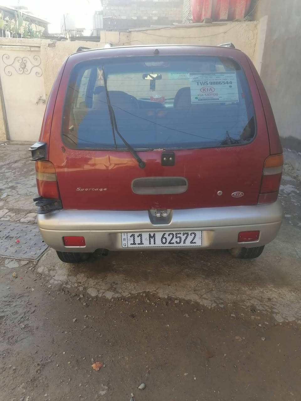 السلام عليكم سبورتج للبيع مديل 2001 رقم بغداد مكينه وكير جدد صدر امامي خلفي جديد مكفولةمن الضربة والتبديل سنويه باسمي 28 مكان بغداد السعر 43 وبيها مجال بسيط رقم الهاتف ***********
