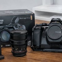 بلاك ماجك بوكت 6K  G2 كاميرا مستخدمة سبوع واحد فقط  الملحقات  عدسة سام...