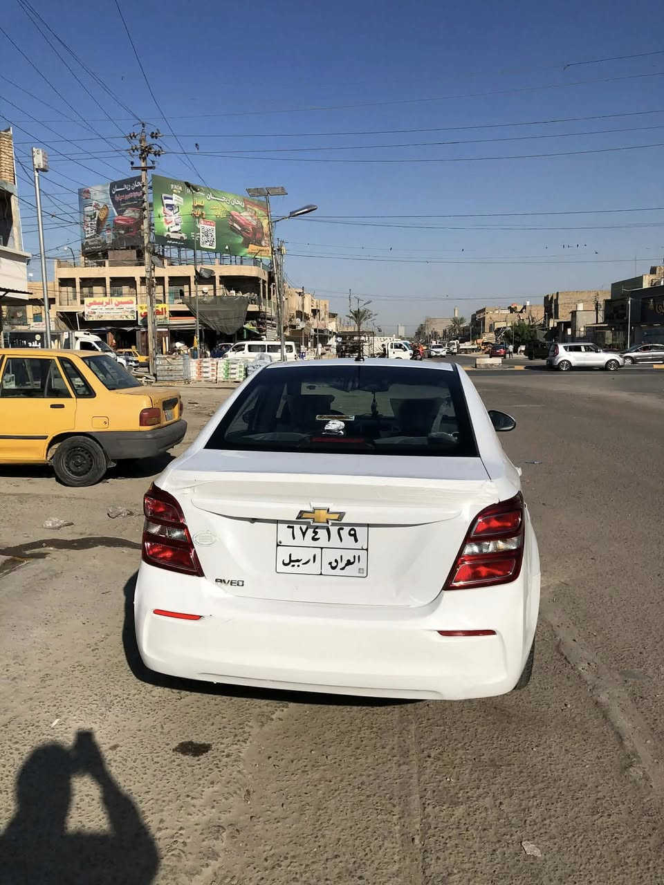 للبيع للبيع شوفرليت افيو موديل 19 خليجي كفاله عامه
افيو موديل 19 خليجي كفاله عامه مكينه 1600 دوش  كير اي تي   بدون صبغ بدون ضربه ماشيه 104 الف كيلومتر  سنويته لنهاية ال26.  ***********  سعر مناسب راسلني وتدلل
