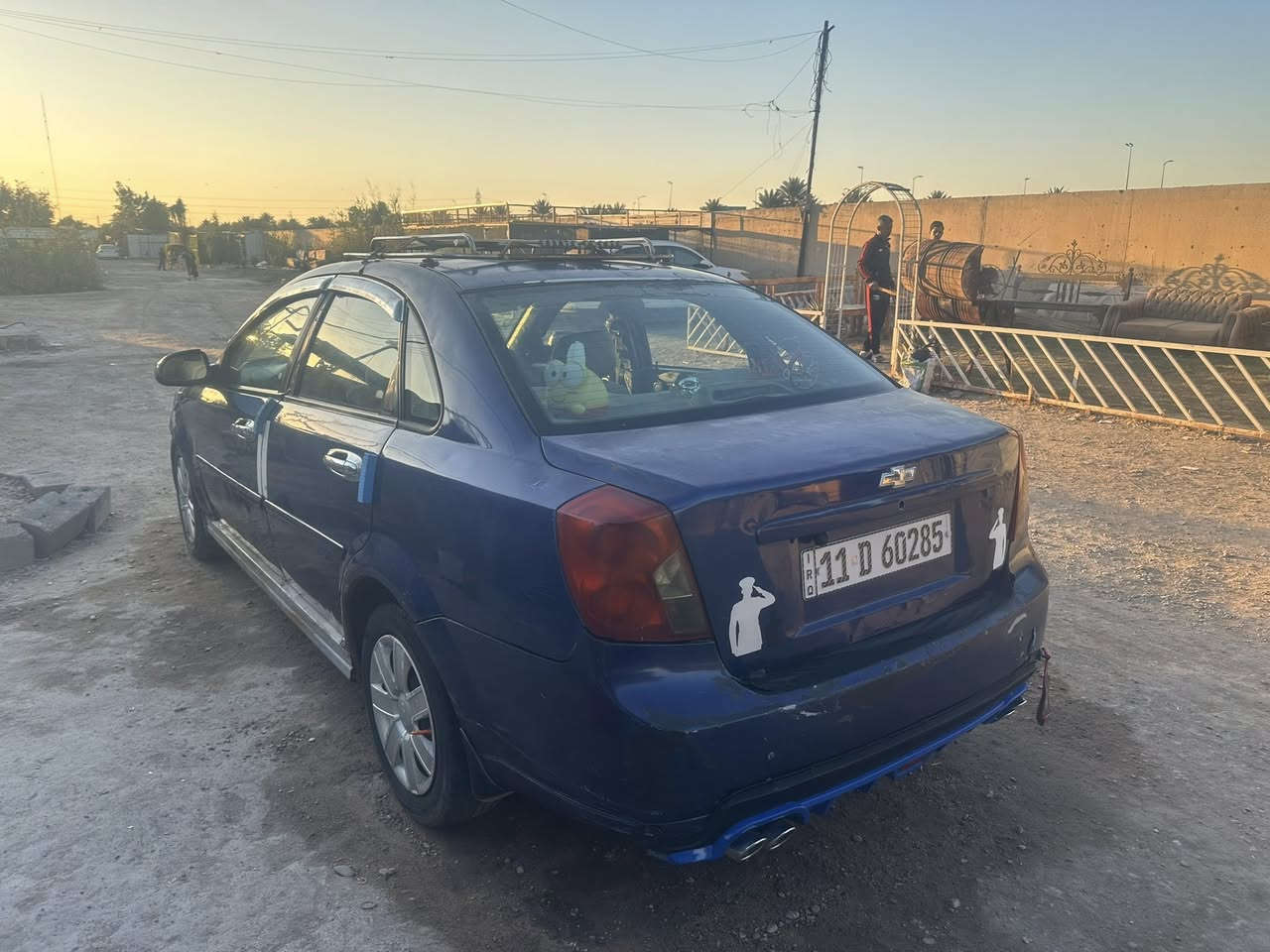 السلام عليكم أوبترا موديل 2005 كير عادي محرك تبخير ويراد سمكره للبيع السعر 38 ورقه بغداد حي العامل 
هاتف ***********
