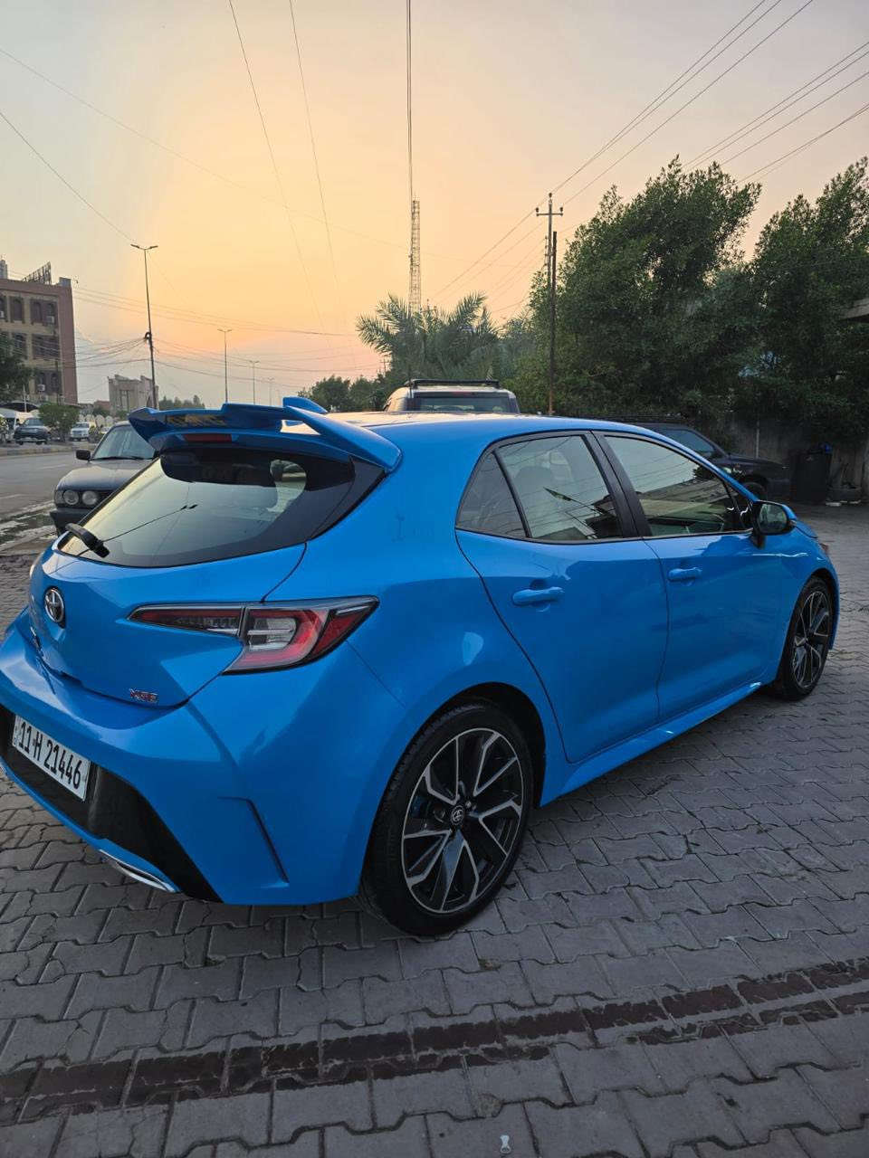 كورلا هاتش باك 
2019 شكل ال 20 
اخوان السياره كفاله عامه لا صبغ لا بارد لا تعديللا تبديل 
حتى الدعاميات كفاله 
السياره كير عادي 
محرك 2000 
السعر 130 ورقه مكان بغداد 
***********
