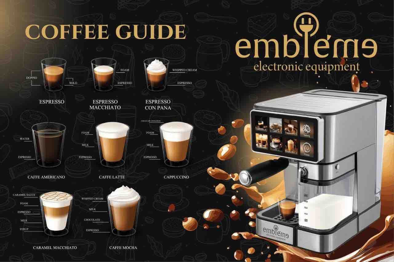 تخيل تفتح كافيه ببيتك بـ 160 ألف بس! ☕🔥
ماكينة Embleme 4IN1 مو بس شكل، ضغط 20 بار ومضخة إيطالية يعني الاستخلاص عالمي.
شاشة لمس، تحضرلك كل أنواع القهوة (كابتشينو، لاتيه، موكا) بلمسة وحدة.
الأداء احترافي والسعر صدمة!
✅ ضمان سنة كاملة.
🚚 التوصيل لبغداد 5، والمحافظات 6 آلاف.
اطلبها هسة ولا تضيع الفرصة!"


**إذا كنت صاحب هذا الإعلان وتريد حذفه لأي سبب، رجاءا أرسل رسالة إلى الدعم الفني**