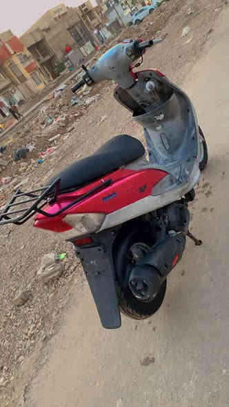 السلام عليكم :

ماكس منغولي سرعة 120 ياباني
لون وردي مميز الدراجة كفالة عامة
بشهر السادس نازلة رمبة شرط تجيب وياك
فيتر وتجي تفحص ترايك وين ماتريد
اوراق كاملة اصولية
الدراجة علا وضع البلاد اي نقص 
واي شي ممبدل منها كفالة عامة 100/100

السعر 650 الف 
مكاني شارع فلسطين
هذا رقمي *********** بغداد
