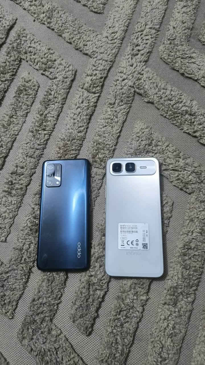 سلام عليكم اجهزة للبيع انفنكس سمارت10 بلاس ذكرا 128 جديد زلغ مابي سعرة 100 و أوبو A74 ذكرا 128 نظيف مابي زلغ جدد سعر 100  الشراي يتصل وبي خير ويدلل ***********
